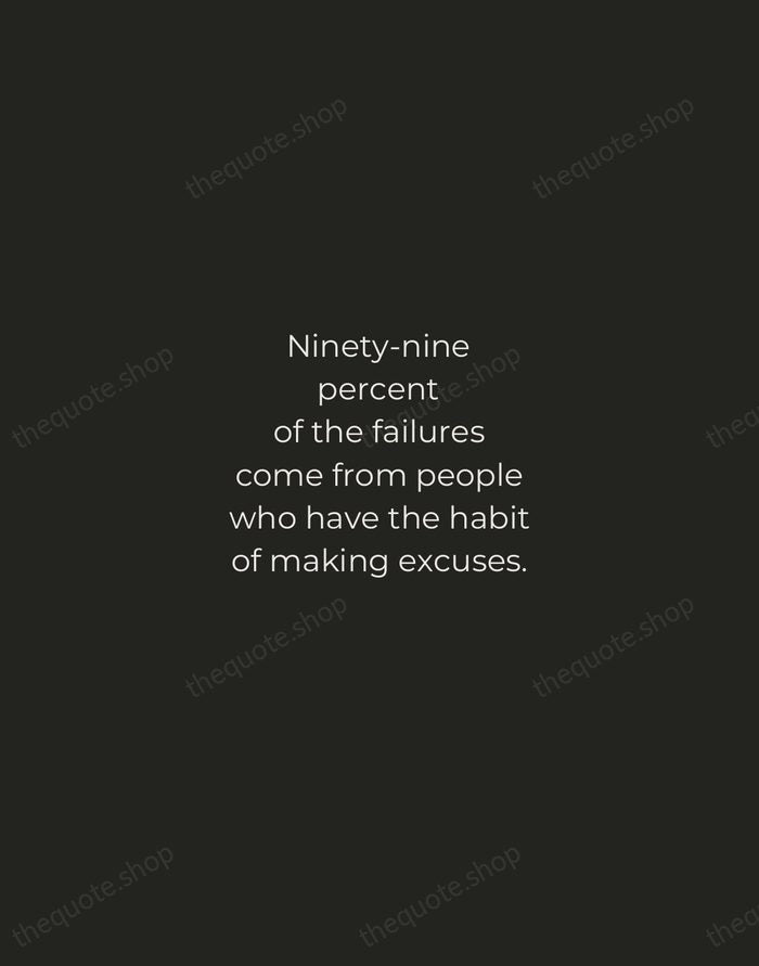 Ninety-nine percent of the failures come from people who have the habit… — George Washington Carver — Tracked Caps Unsigned