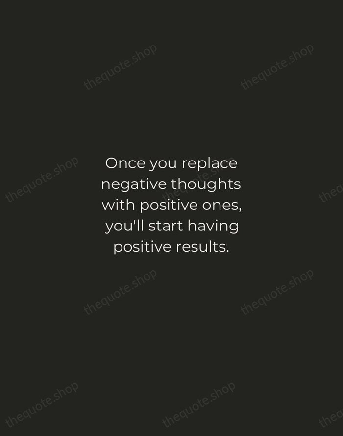 Once you replace negative thoughts with positive ones, you'll start having positive… — Willie Nelson — Tracked Caps Unsigned