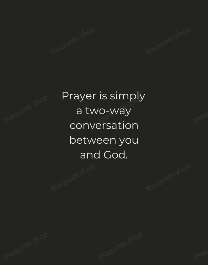 Prayer is simply a two-way conversation between you and God. — Billy Graham — Tracked Caps Unsigned