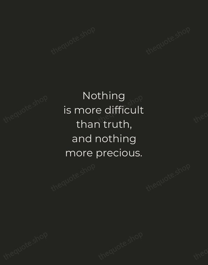 Nothing is more difficult than truth, and nothing more precious. — Nawal El Saadawi — Tracked Caps Unsigned