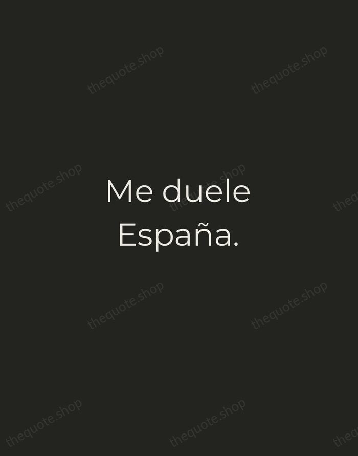 Me duele España. — Miguel de Unamuno — Tracked Caps Unsigned