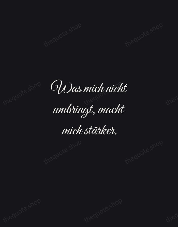 Was mich nicht umbringt, macht mich stärker. — Friedrich Nietzsche — Night Script