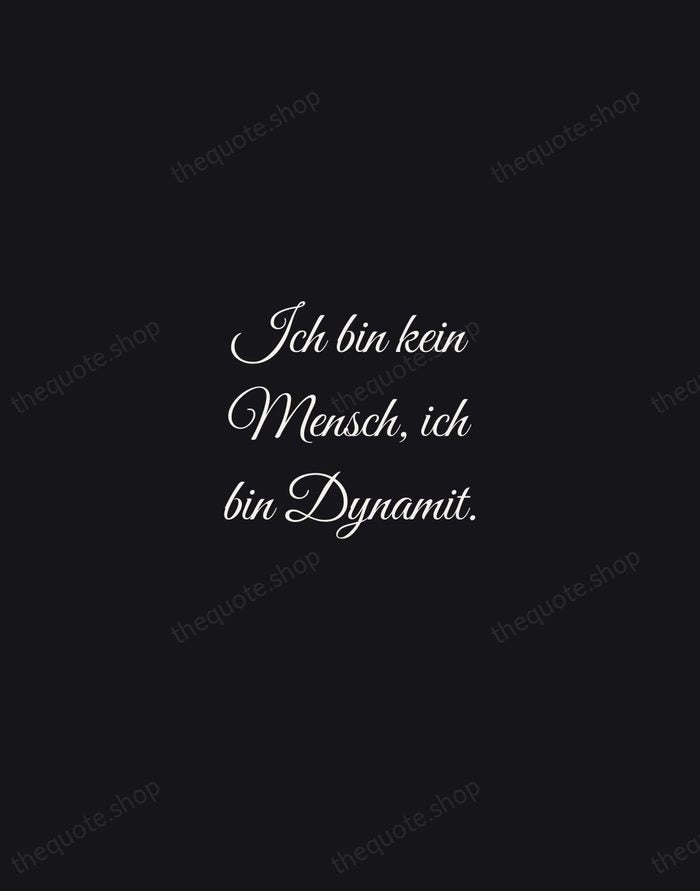 Ich bin kein Mensch, ich bin Dynamit. — Friedrich Nietzsche — Night Script