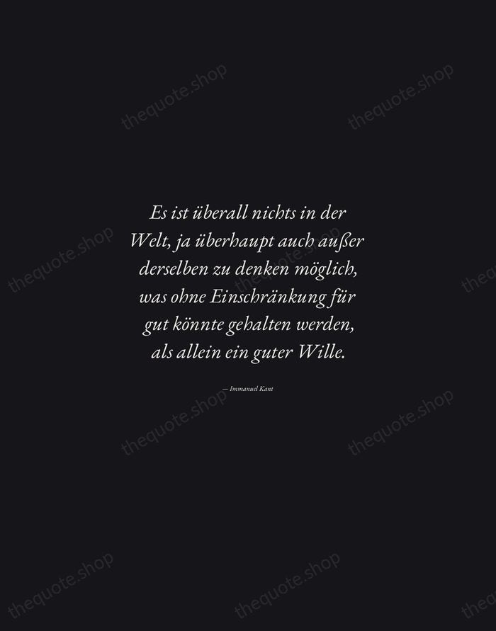 Es ist überall nichts in der Welt, ja überhaupt auch außer derselben… — Immanuel Kant — Manuscript Italic