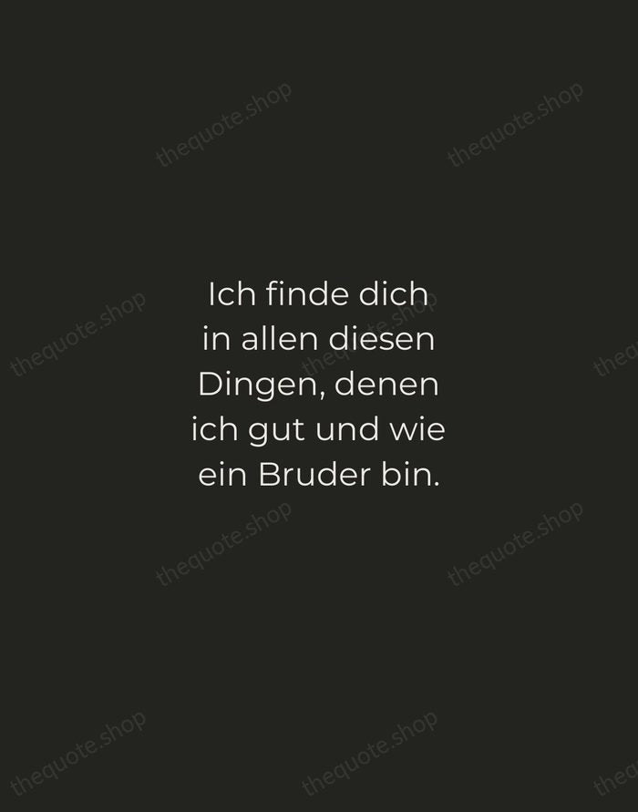 Ich finde dich in allen diesen Dingen, denen ich gut und wie… — Rainer Maria Rilke — Tracked Caps Unsigned