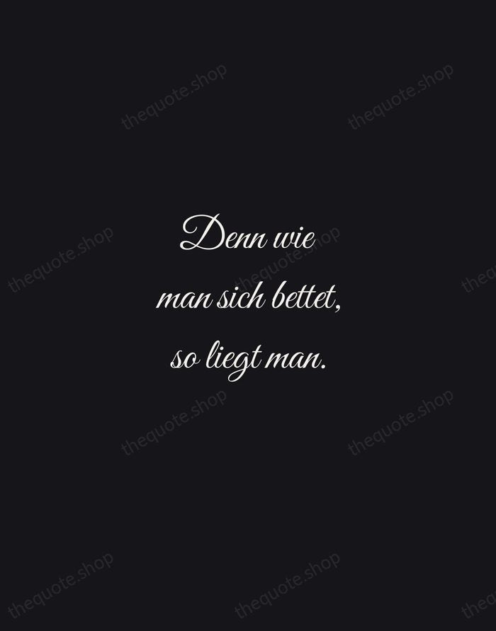 Denn wie man sich bettet, so liegt man. — Bertolt Brecht — Night Script