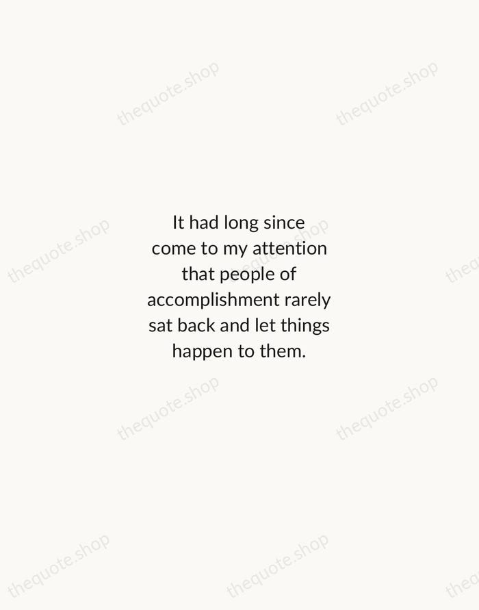 It had long since come to my attention that people of accomplishment… — Leonardo da Vinci — Minimal Unsigned