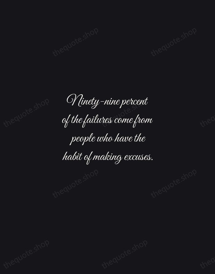 Ninety-nine percent of the failures come from people who have the habit… — George Washington Carver — Night Script