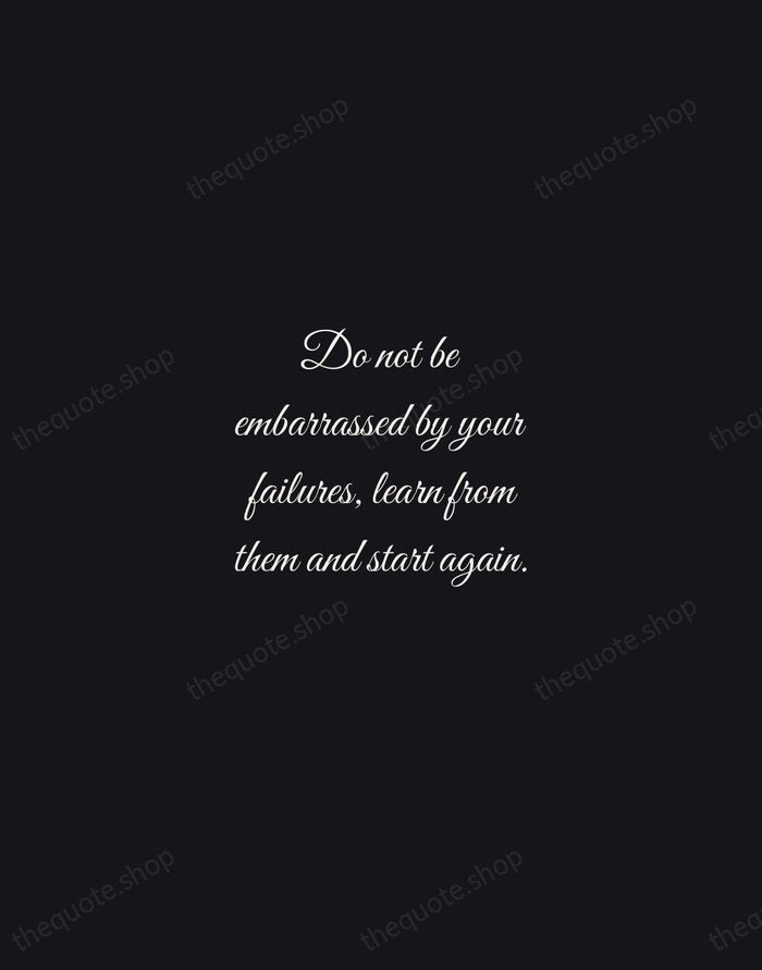 Do not be embarrassed by your failures, learn from them and start… — Richard Branson — Night Script