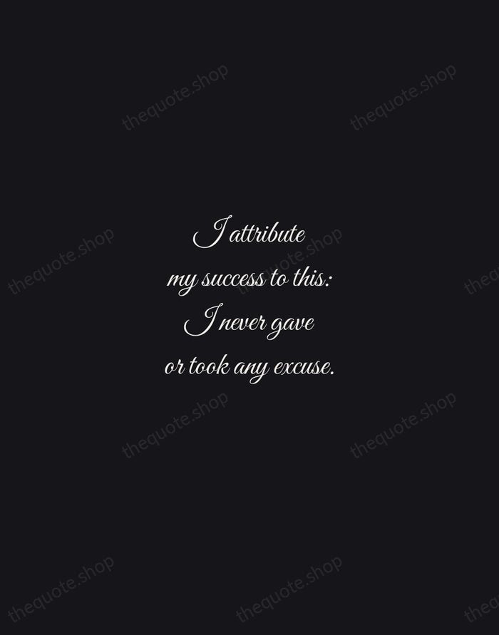 I attribute my success to this: I never gave or took any… — Florence Nightingale — Night Script