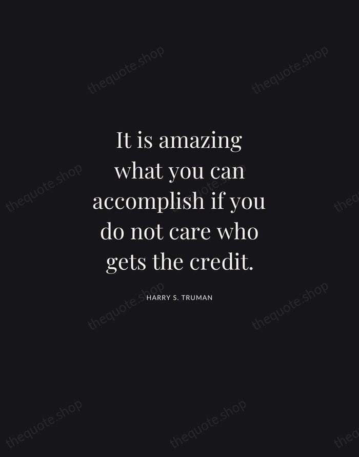 It is amazing what you can accomplish if you do not care… — Harry S. Truman | Printable Wall Art — Midnight Serif
