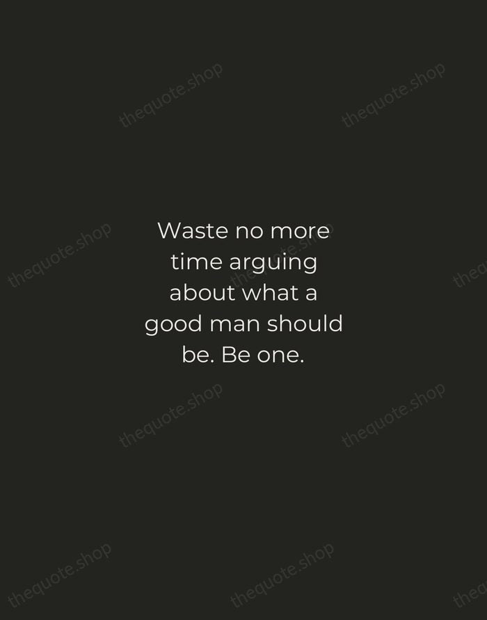 Waste no more time arguing about what a good man should be… — Marcus Aurelius — Tracked Caps Unsigned