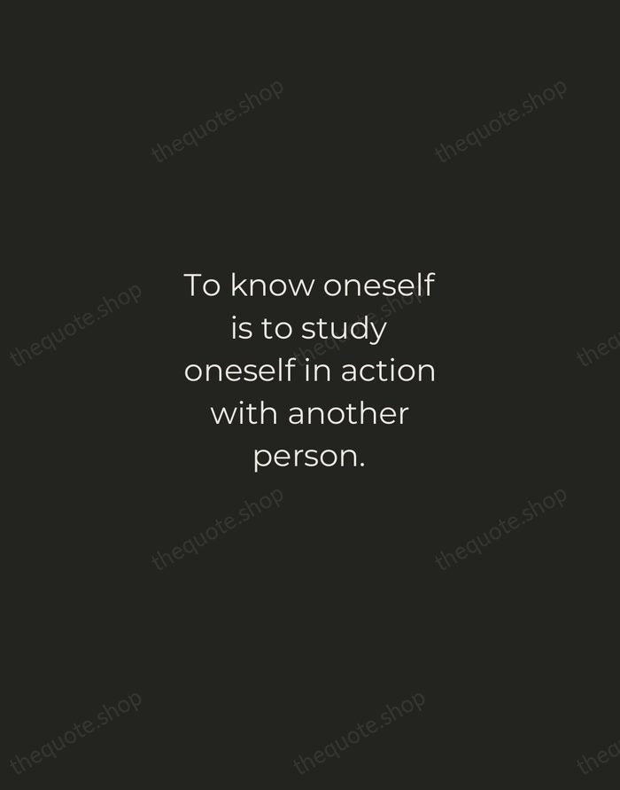 To know oneself is to study oneself in action with another person. — Bruce Lee — Tracked Caps Unsigned