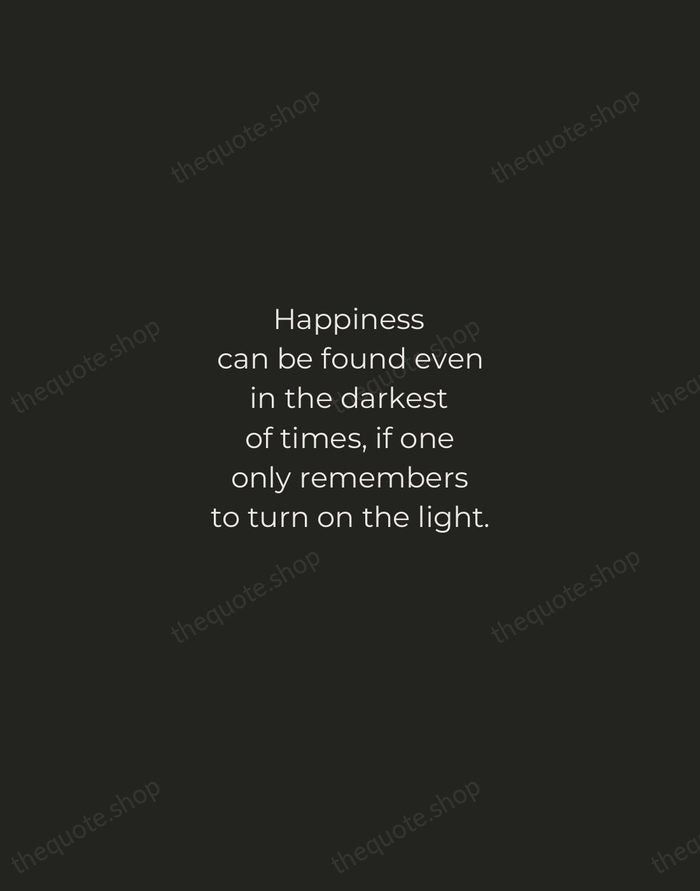 Happiness can be found even in the darkest of times, if one… — J.K. Rowling — Tracked Caps Unsigned