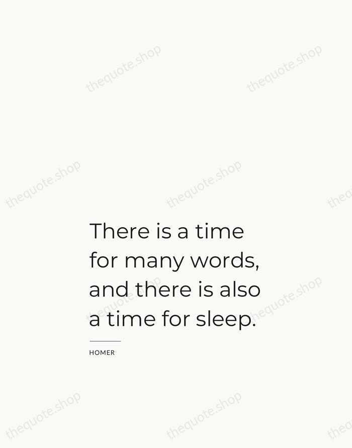 There is a time for many words, and there is also a… — Homer — Studio Left