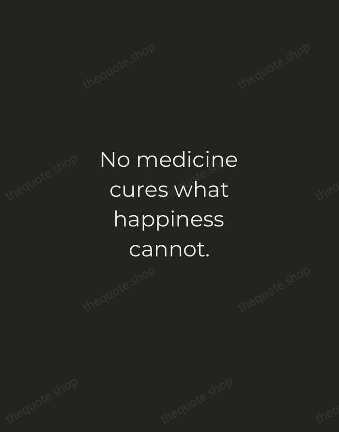 No medicine cures what happiness cannot. — Gabriel García Márquez — Tracked Caps Unsigned