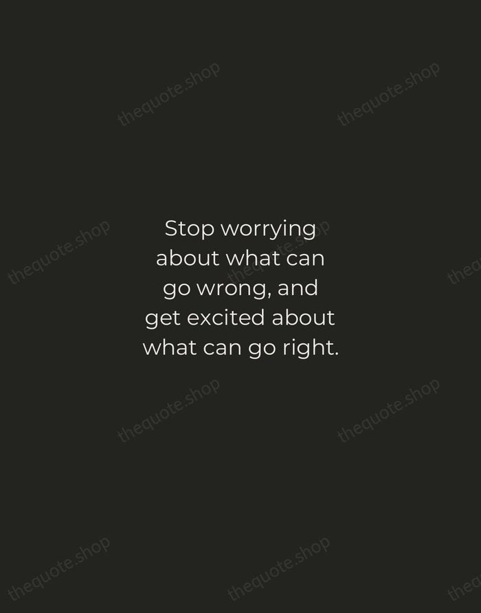 Stop worrying about what can go wrong, and get excited about what… — David Beckham — Tracked Caps Unsigned