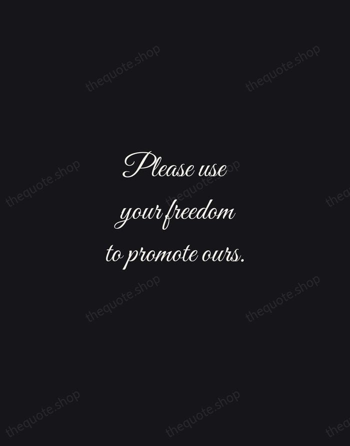 Please use your freedom to promote ours. — Aung San Suu Kyi — Night Script