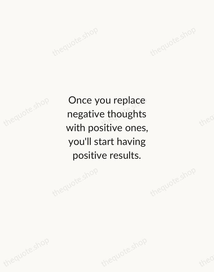 Once you replace negative thoughts with positive ones, you'll start having positive… — Willie Nelson — Minimal Unsigned