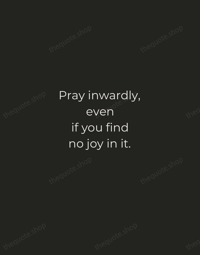 Pray inwardly, even if you find no joy in it. — Julian of Norwich — Tracked Caps Unsigned