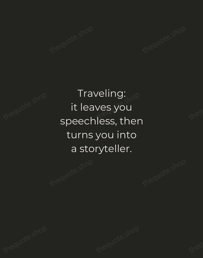 Traveling: it leaves you speechless, then turns you into a storyteller. — Ibn Battuta — Tracked Caps Unsigned