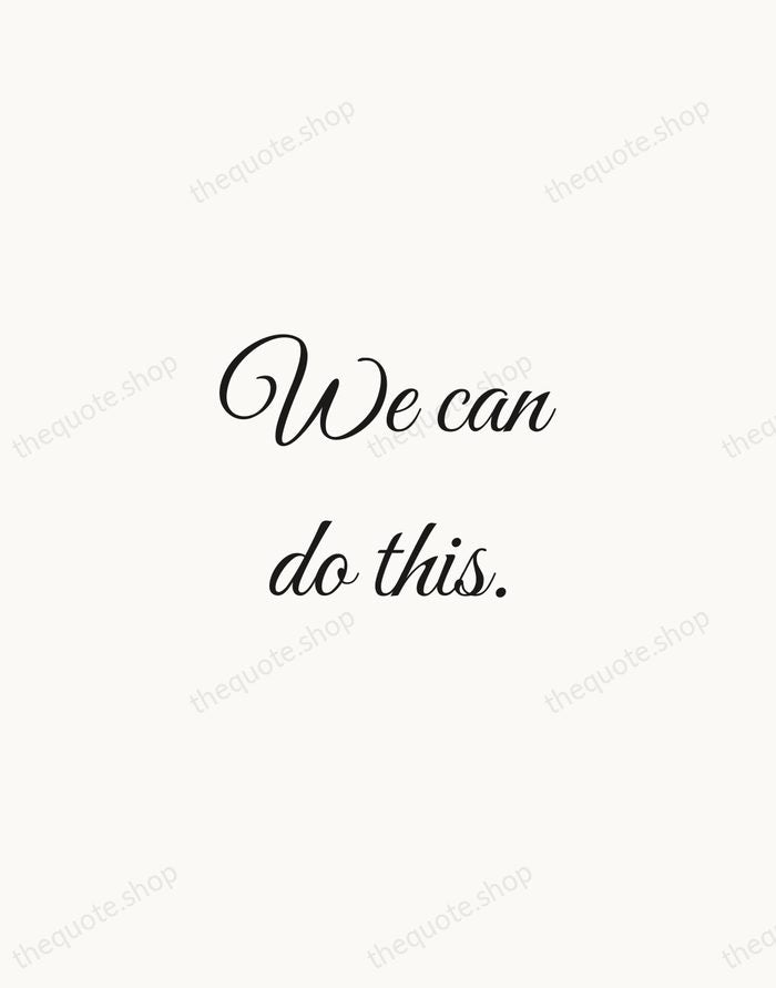 We can do this. — Angela Merkel — Script Whisper