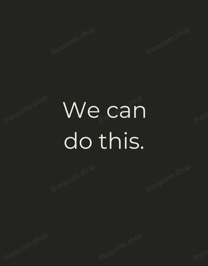 We can do this. — Angela Merkel — Tracked Caps Unsigned