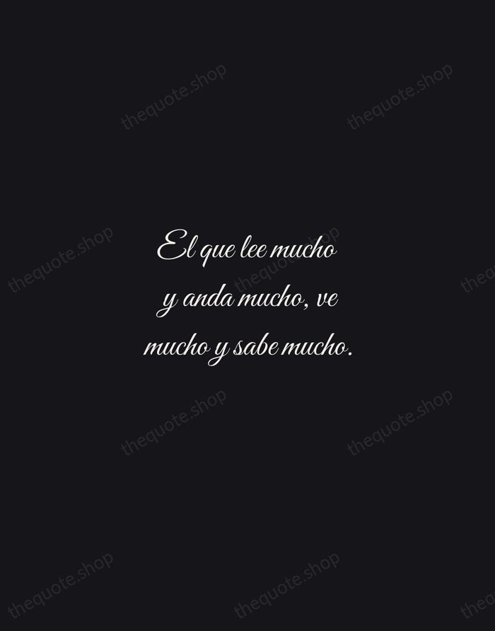 El que lee mucho y anda mucho, ve mucho y sabe mucho. — Miguel de Cervantes — Night Script
