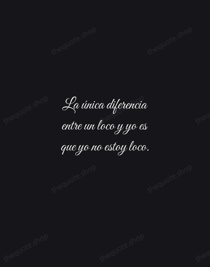 La única diferencia entre un loco y yo es que yo no… — Salvador Dalí — Night Script