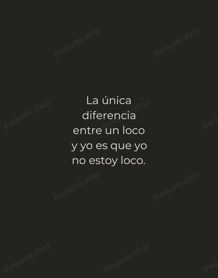 La única diferencia entre un loco y yo es que yo no… — Salvador Dalí — Tracked Caps Unsigned