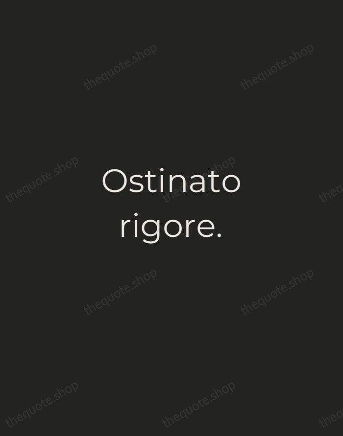 Ostinato rigore. — Leonardo da Vinci — Tracked Caps Unsigned