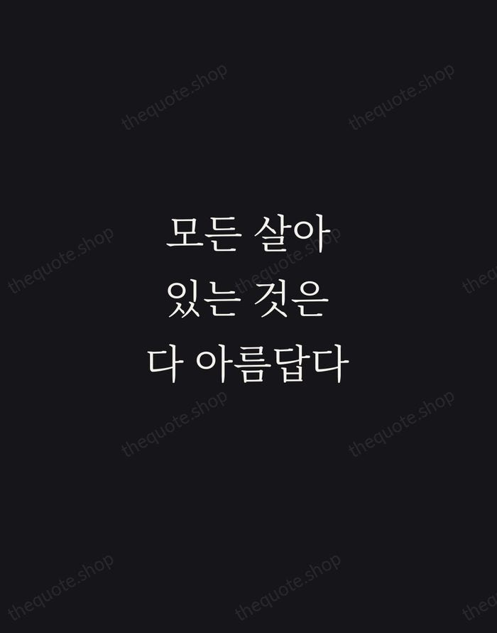 모든 살아있는 것은 다 아름답다 — Pak Kyong-ni — Night Script