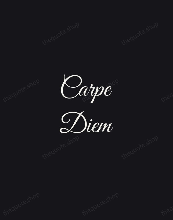 Carpe Diem — Horace — Night Script