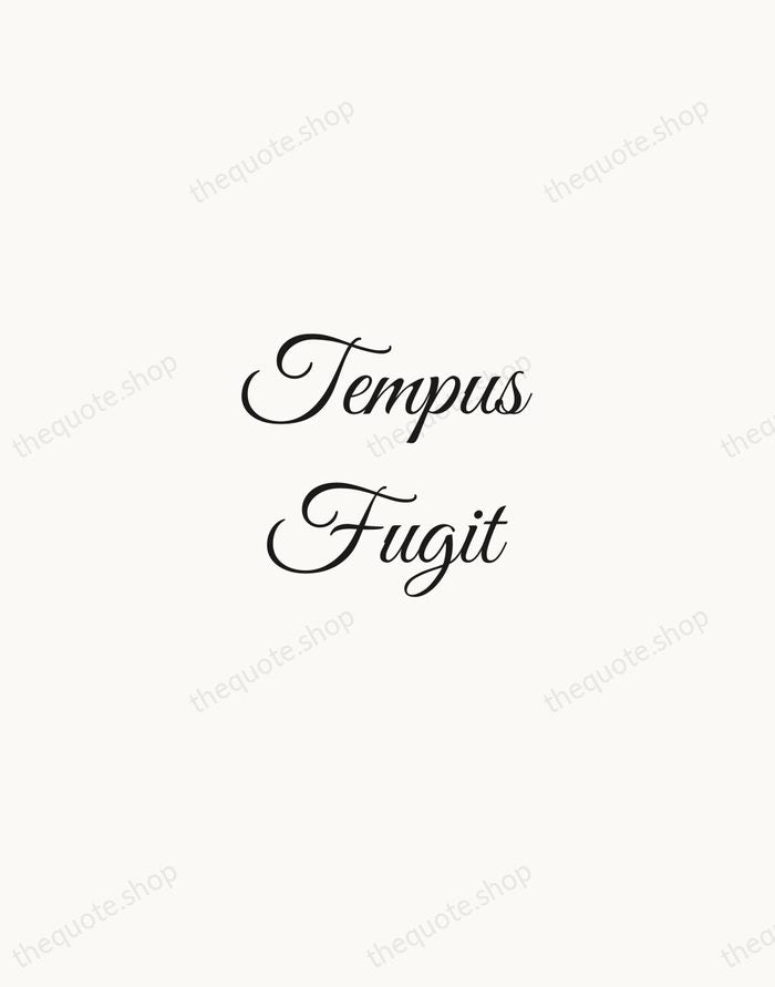 Tempus Fugit — Virgil — Script Whisper