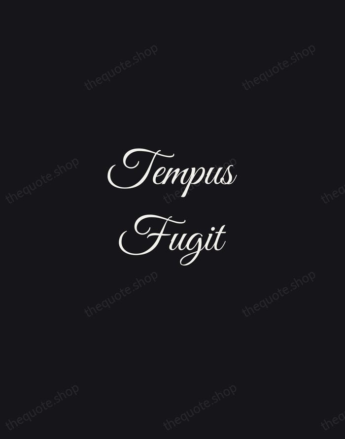 Tempus Fugit — Virgil — Night Script