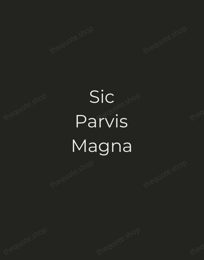 Sic Parvis Magna — Francis Drake — Tracked Caps Unsigned