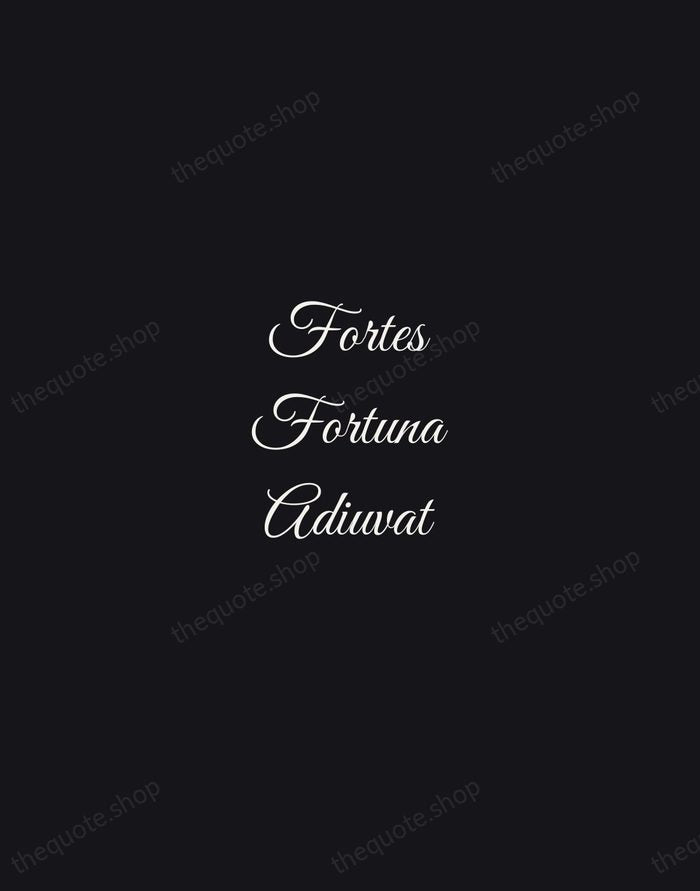 Fortes Fortuna Adiuvat — Terence — Night Script
