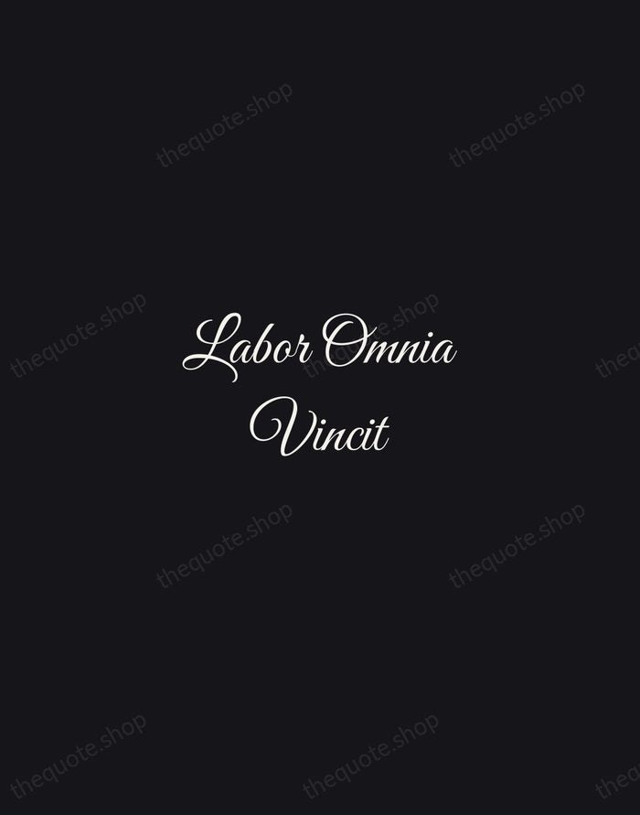 Labor Omnia Vincit — Virgil — Night Script